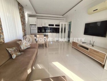 Стильная квартира 70 м² в районе Центр Аланьи, всего в 250 метрах от пляжа Клеопатры-id-9711-фото-2