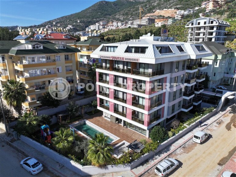 Уютная квартира 50 м² с мебелью в центре Аланьи, недалеко от пляжа Клеопатры-id-9718-фото-1