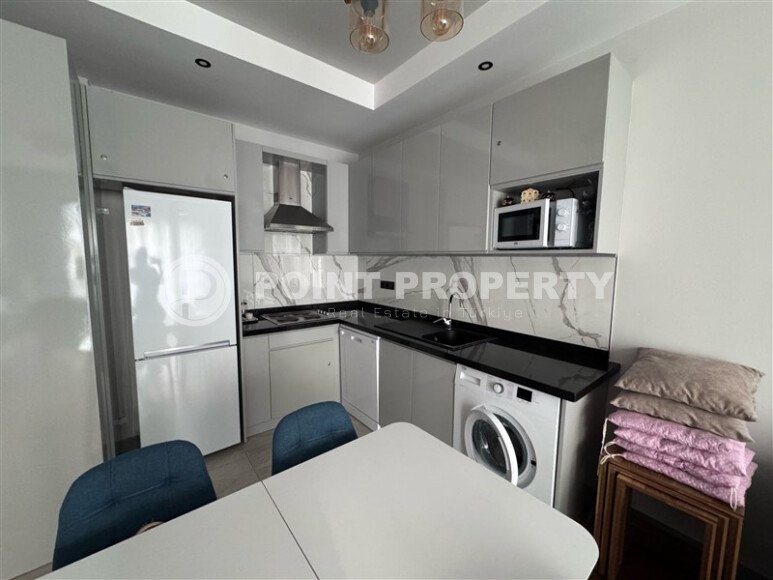 Уютная квартира 50 м² с мебелью в центре Аланьи, недалеко от пляжа Клеопатры-id-9718-фото-3