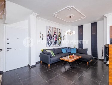 Панорамная вилла 140 м² в районе Тепе с видом на крепость, море и город, ВНЖ-id-9720-фото-4