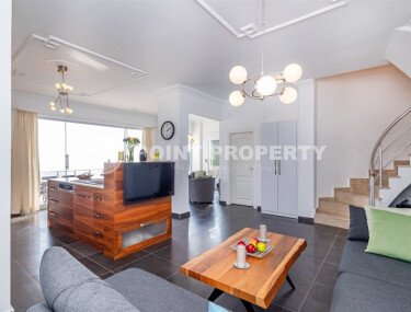 Панорамная вилла 140 м² в районе Тепе с видом на крепость, море и город, ВНЖ-id-9720-фото-5