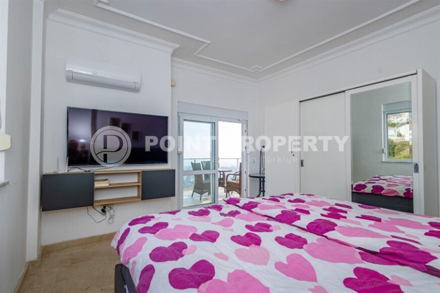 Панорамная вилла 140 м² в районе Тепе с видом на крепость, море и город, ВНЖ-id-9720-фото-15