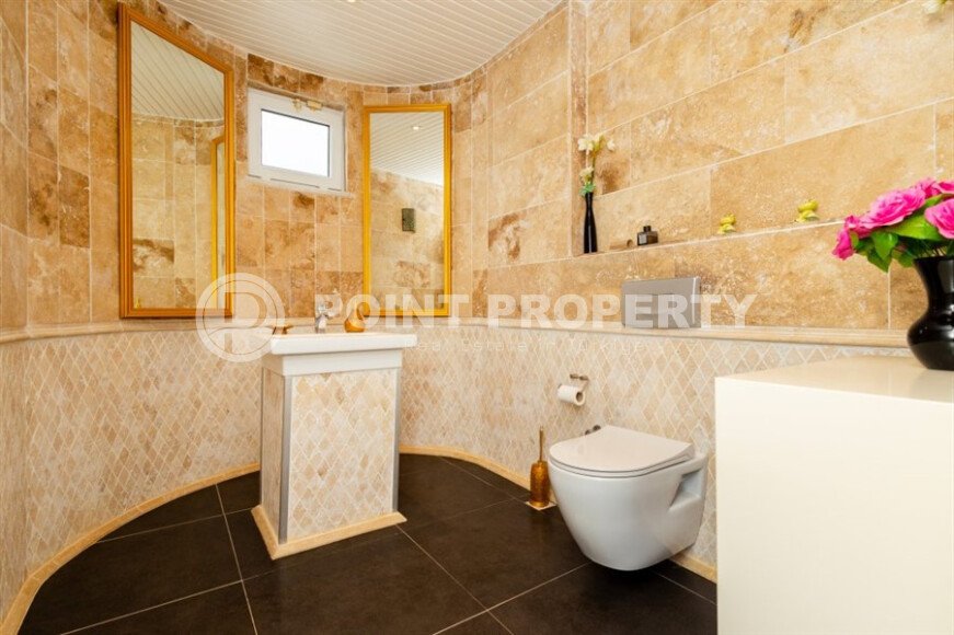 Панорамная вилла 140 м² в районе Тепе с видом на крепость, море и город, ВНЖ-id-9720-фото-21