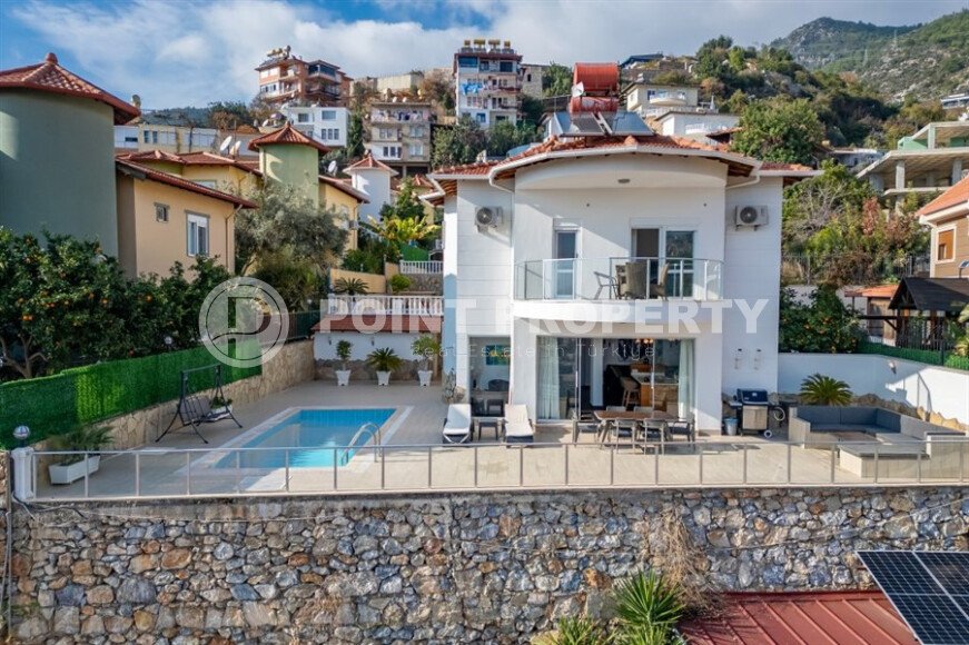 Панорамная вилла 140 м² в районе Тепе с видом на крепость, море и город, ВНЖ-id-9720-фото-22