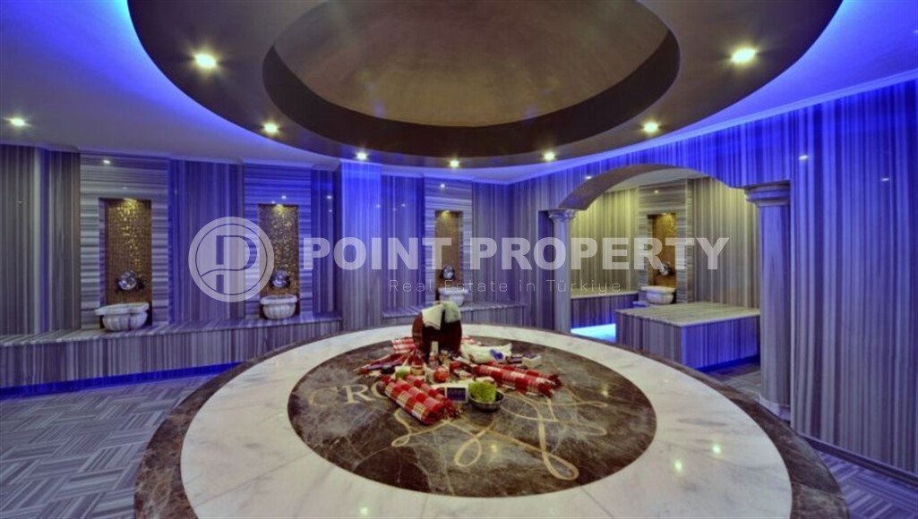 Spacious apartment 65 m² with furniture in Avsallar in a large complex with aqua park and SPA-id-9721-photo-14