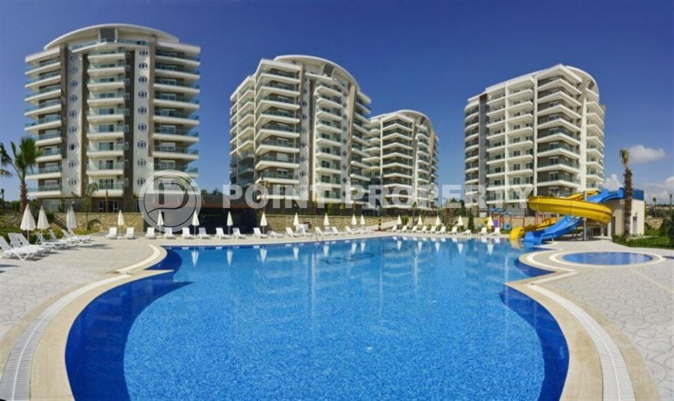 Spacious apartment 65 m² with furniture in Avsallar in a large complex with aqua park and SPA-id-9721-photo-18