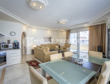 Bright apartment 120 m² with partial sea view in Cikcilli area, furnished, residence permit and storage room-id-9722-photo-5
