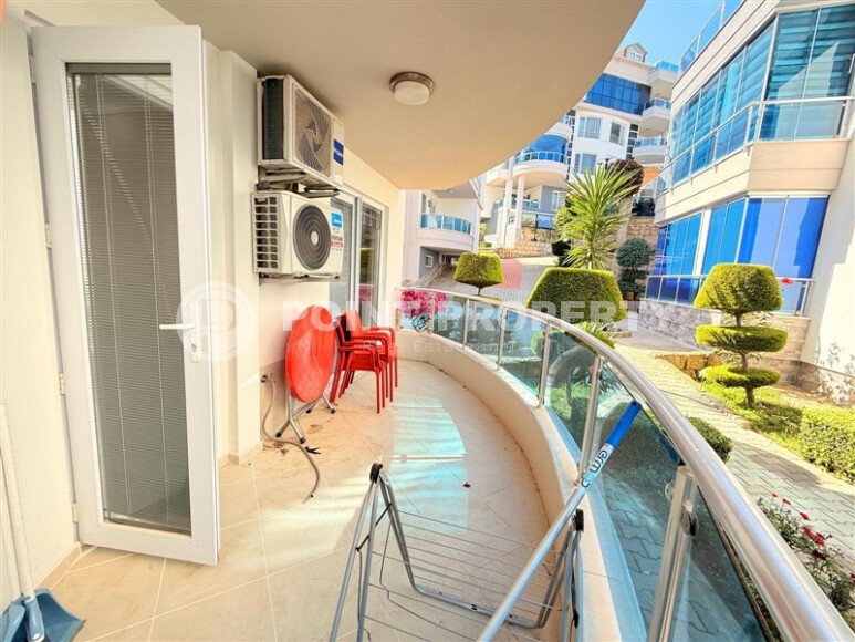 Стильная квартира  60 м² в районе Клеопатры, центр Аланьи с паркингом и большой территорией, ВНЖ-id-9723-фото-19