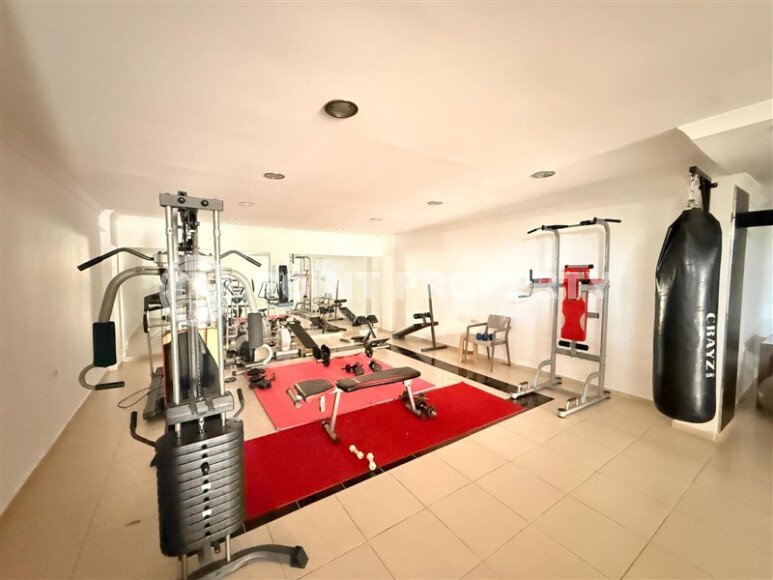 Стильная квартира  60 м² в районе Клеопатры, центр Аланьи с паркингом и большой территорией, ВНЖ-id-9723-фото-20