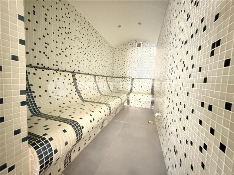 Стильная квартира  60 м² в районе Клеопатры, центр Аланьи с паркингом и большой территорией, ВНЖ-id-9723-фото-26