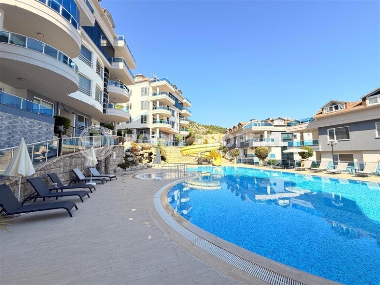 Стильная квартира  60 м² в районе Клеопатры, центр Аланьи с паркингом и большой территорией, ВНЖ-id-9723-фото-30