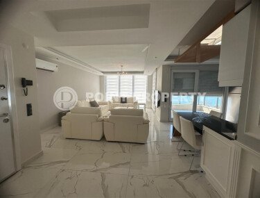 Видовая квартира 110 м² в районе Кестель на первой линии с мебелью и панорамой моря-id-9724-фото-2