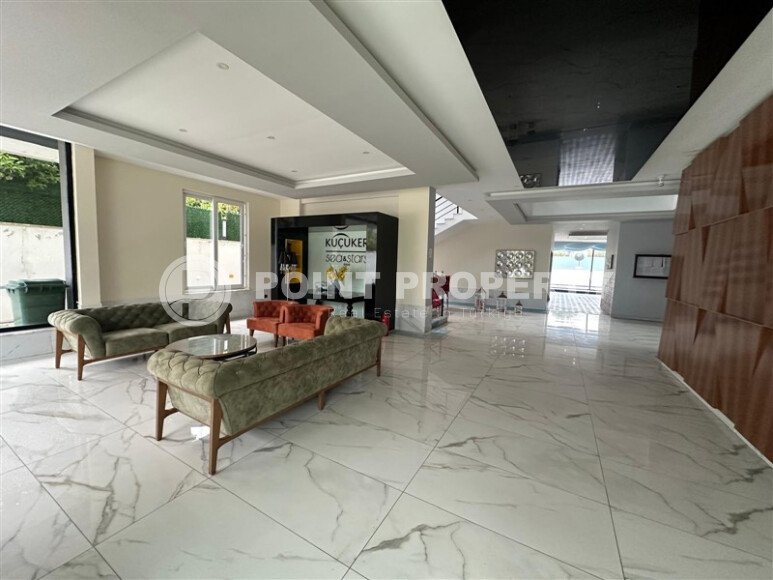 Видовая квартира 110 м² в районе Кестель на первой линии с мебелью и панорамой моря-id-9724-фото-13