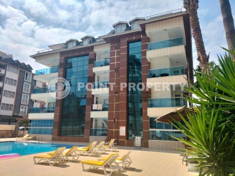 Modern apartment 50 m² in the center of Alanya, Cleopatra area-id-9726-photo-1