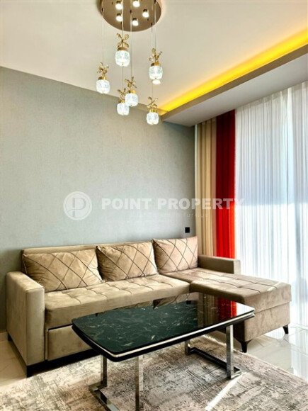 Furnished 1+1 apartment 50 m² in the center of Alanya on Cleopatra Beach-id-9727-photo-2