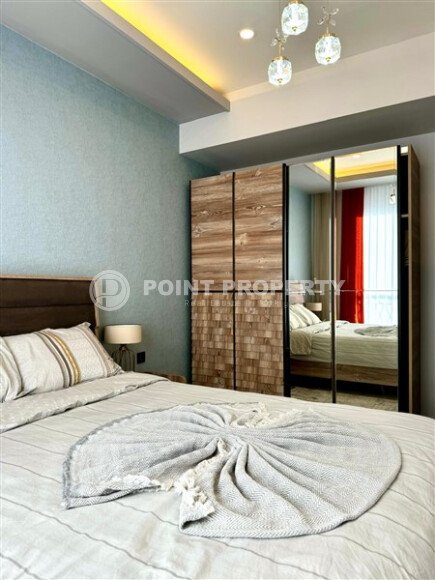 Furnished 1+1 apartment 50 m² in the center of Alanya on Cleopatra Beach-id-9727-photo-10