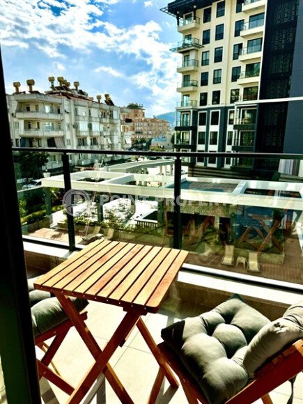 Furnished 1+1 apartment 50 m² in the center of Alanya on Cleopatra Beach-id-9727-photo-14