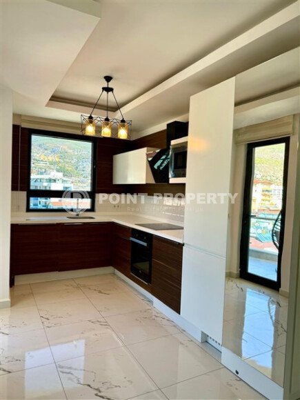 Просторная квартира 60 м² с видом на горы в районе Сарай – центр Аланьи, с ВНЖ-id-9733-фото-2