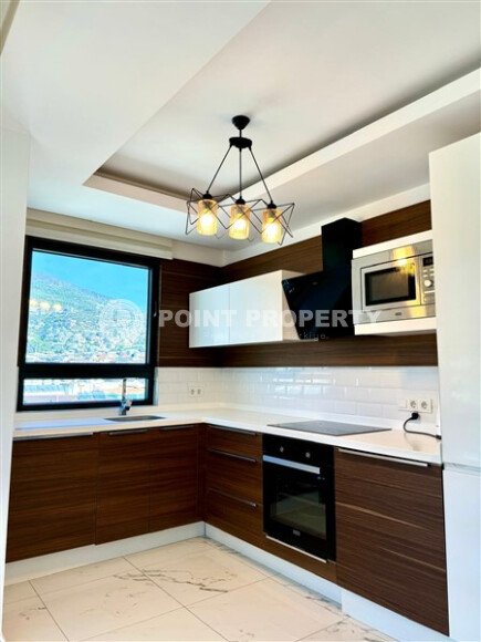 Просторная квартира 60 м² с видом на горы в районе Сарай – центр Аланьи, с ВНЖ-id-9733-фото-3