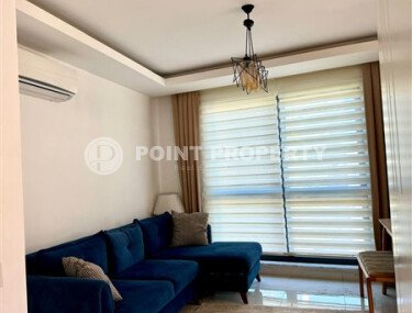 Просторная квартира 60 м² с видом на горы в районе Сарай – центр Аланьи, с ВНЖ-id-9733-фото-4