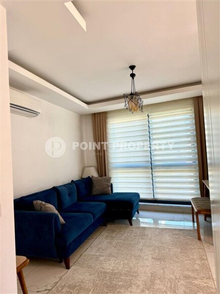 Просторная квартира 60 м² с видом на горы в районе Сарай – центр Аланьи, с ВНЖ-id-9733-фото-4