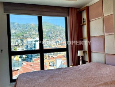 Просторная квартира 60 м² с видом на горы в районе Сарай – центр Аланьи, с ВНЖ-id-9733-фото-5