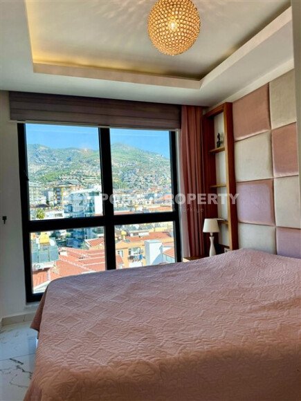 Просторная квартира 60 м² с видом на горы в районе Сарай – центр Аланьи, с ВНЖ-id-9733-фото-5