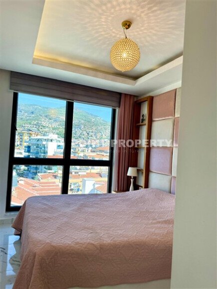 Просторная квартира 60 м² с видом на горы в районе Сарай – центр Аланьи, с ВНЖ-id-9733-фото-6