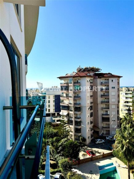 Просторная квартира 60 м² с видом на горы в районе Сарай – центр Аланьи, с ВНЖ-id-9733-фото-8