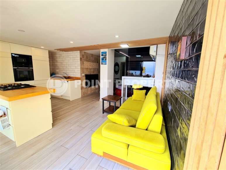 Stylish 78 m² apartment with terrace, garden and swimming pool in Kale area – in the heart of Alanya-id-9734-photo-3