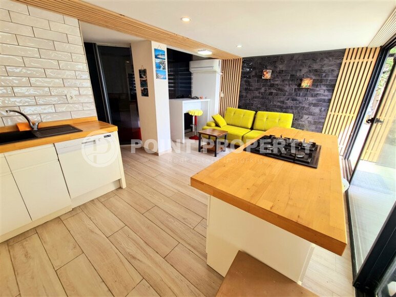 Stylish 78 m² apartment with terrace, garden and swimming pool in Kale area – in the heart of Alanya-id-9734-photo-5