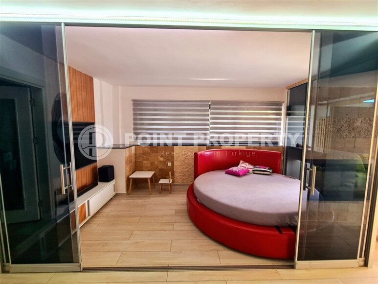 Stylish 78 m² apartment with terrace, garden and swimming pool in Kale area – in the heart of Alanya-id-9734-photo-12