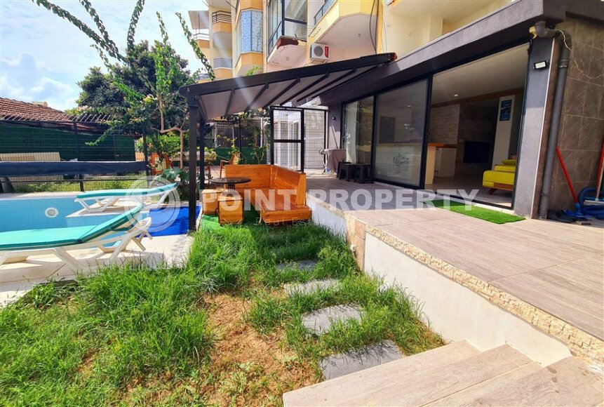 Stylish 78 m² apartment with terrace, garden and swimming pool in Kale area – in the heart of Alanya-id-9734-photo-20