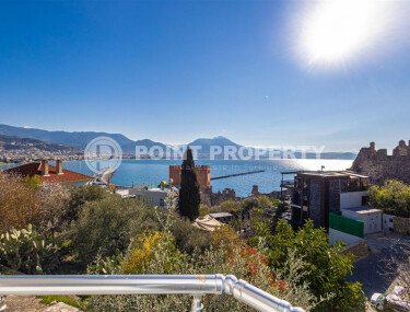 Authentic 50 m² apartment in the heart of Alanya with sea view and residence permit option-id-9735-photo-1