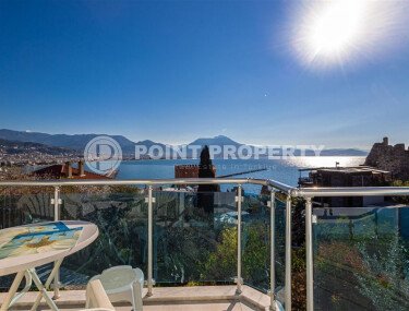 Authentic 50 m² apartment in the heart of Alanya with sea view and residence permit option-id-9735-photo-2