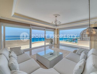 Панорамный дуплекс 240 м² с панорамным видом на море в Махмутларе-id-9738-фото-2