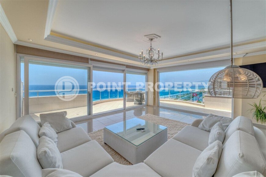 Панорамный дуплекс 240 м² с панорамным видом на море в Махмутларе-id-9738-фото-2