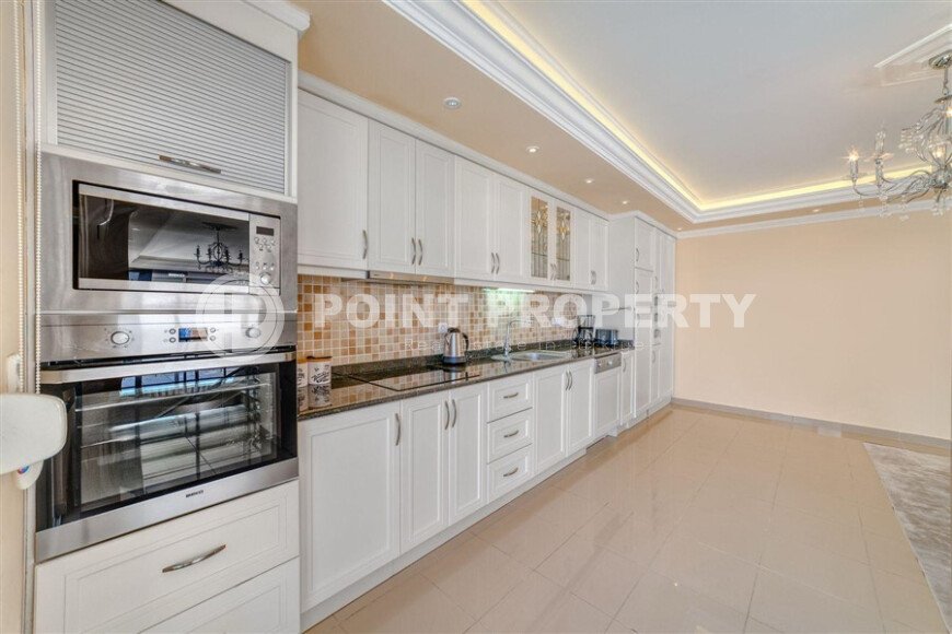 Панорамный дуплекс 240 м² с панорамным видом на море в Махмутларе-id-9738-фото-11