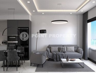 Квартира на высоком этаже в комплексе на завершающем этапе строительства в Махмутларе-id-9739-фото-2