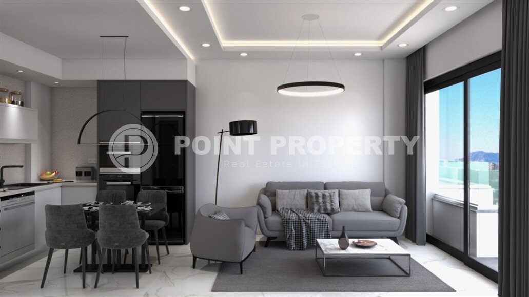 High floor apartment in a complex at the final stage of construction in Mahmutlar-id-9739-photo-2