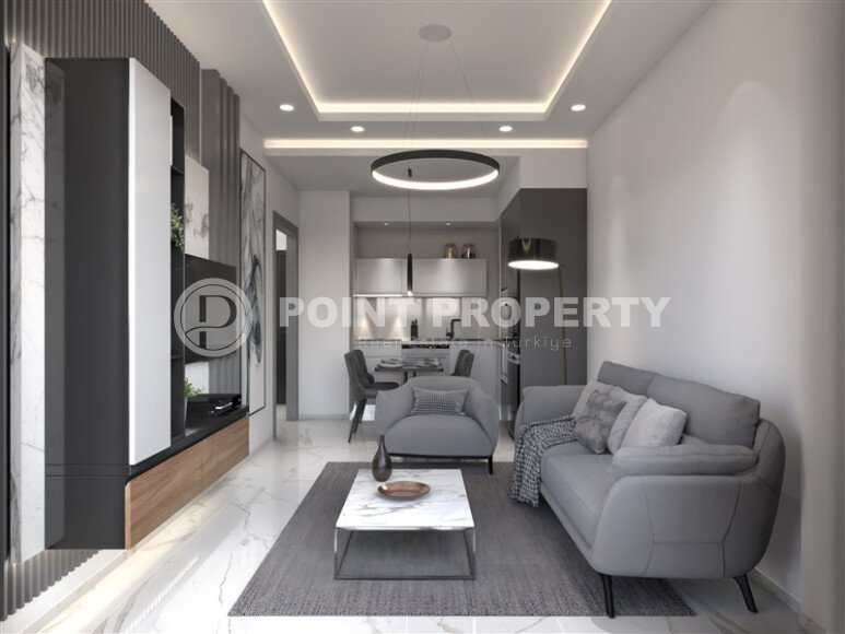 High floor apartment in a complex at the final stage of construction in Mahmutlar-id-9739-photo-3