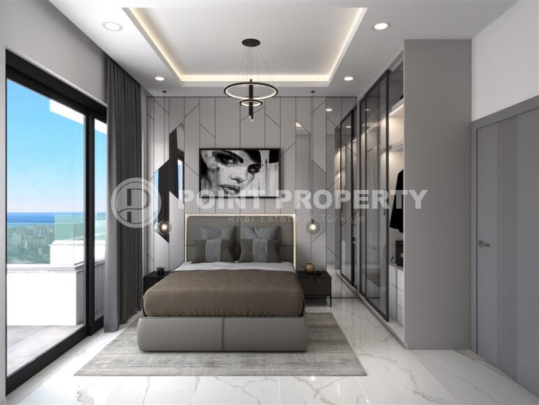 High floor apartment in a complex at the final stage of construction in Mahmutlar-id-9739-photo-4