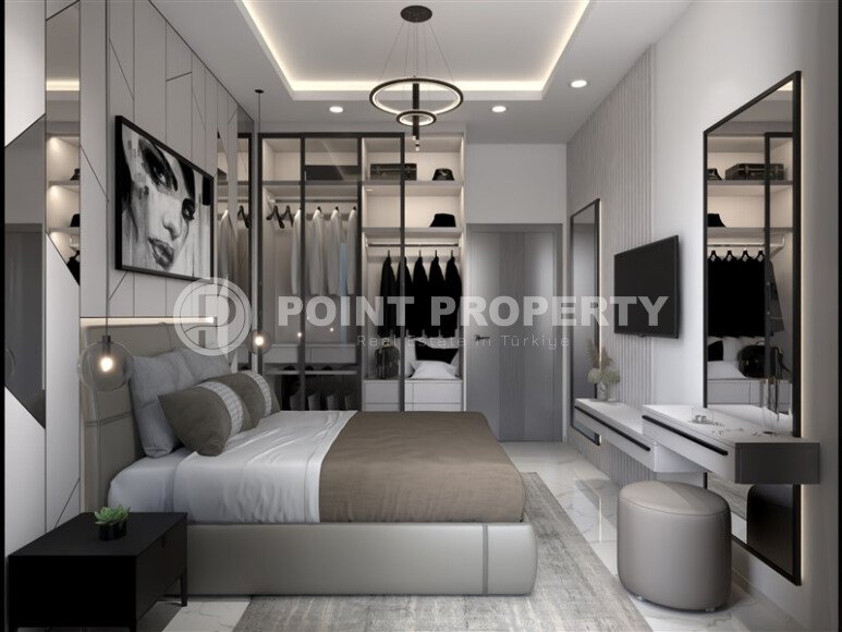 High floor apartment in a complex at the final stage of construction in Mahmutlar-id-9739-photo-5