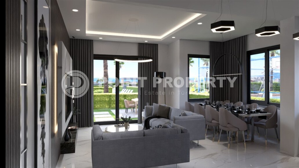 High floor apartment in a complex at the final stage of construction in Mahmutlar-id-9739-photo-6