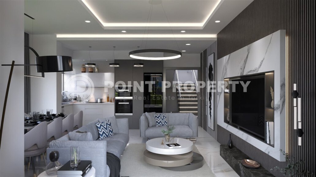 High floor apartment in a complex at the final stage of construction in Mahmutlar-id-9739-photo-7