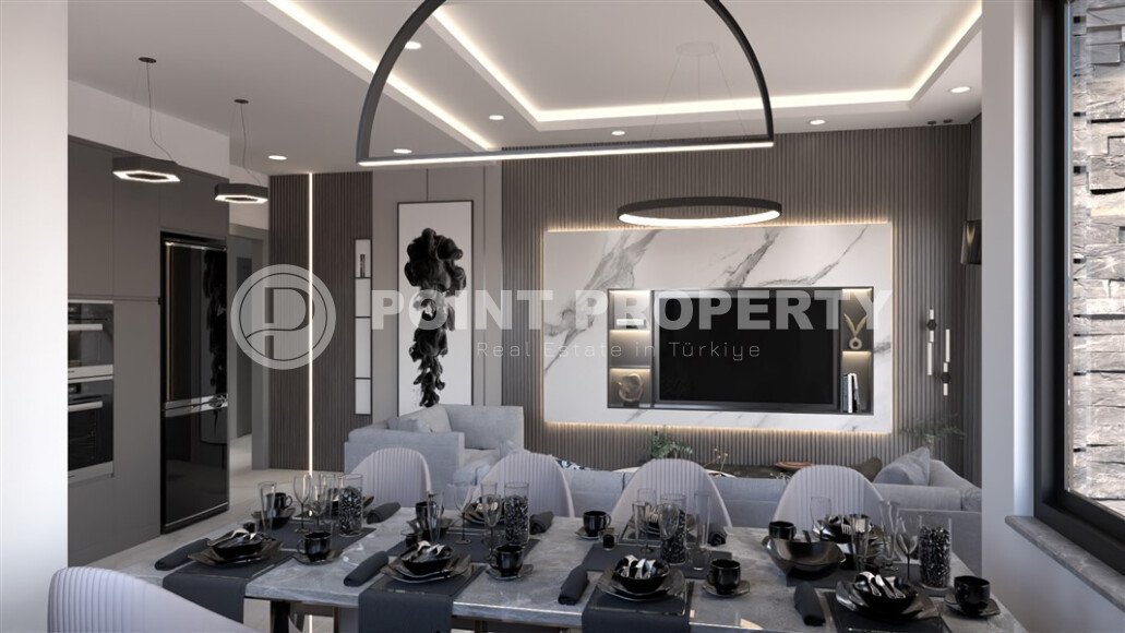 High floor apartment in a complex at the final stage of construction in Mahmutlar-id-9739-photo-8