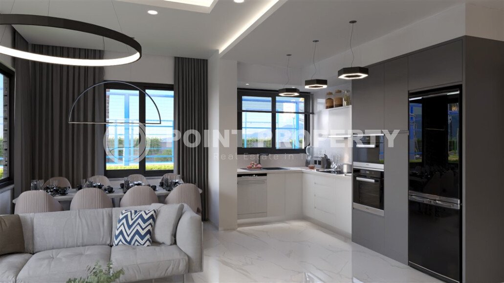 High floor apartment in a complex at the final stage of construction in Mahmutlar-id-9739-photo-9