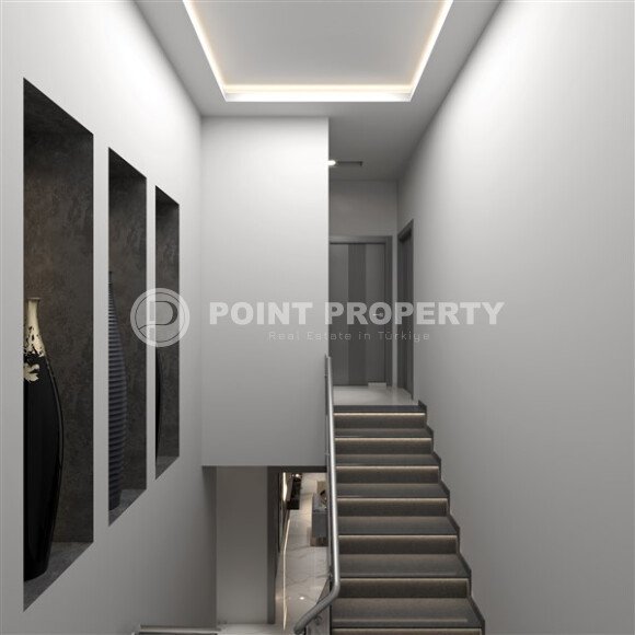 High floor apartment in a complex at the final stage of construction in Mahmutlar-id-9739-photo-12