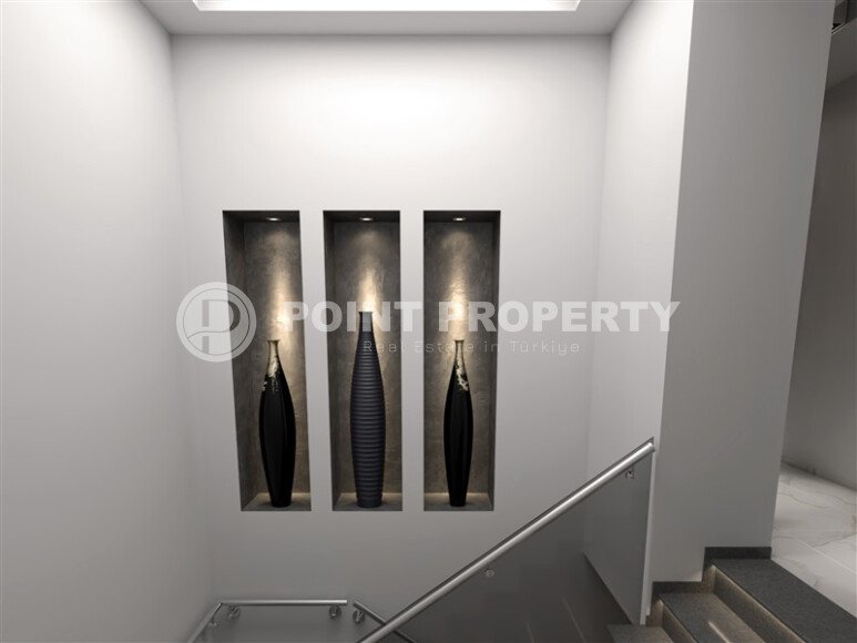 High floor apartment in a complex at the final stage of construction in Mahmutlar-id-9739-photo-13