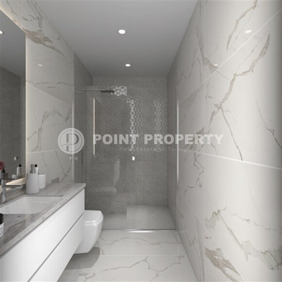 High floor apartment in a complex at the final stage of construction in Mahmutlar-id-9739-photo-15